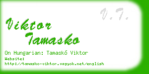 viktor tamasko business card